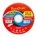 15+ 5 Free Cutting Disc Steel 115 X 1.0 X 22.2mm